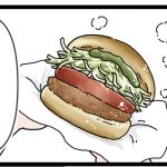 バジルマヨの海老カツバーガー食べた